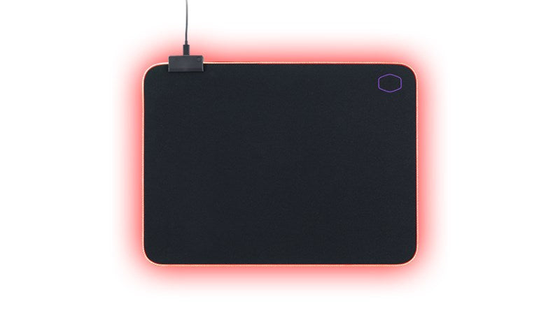 Cooler Master Mp750 Large Flexible Rgb Mousepad; Smooth Surface; Thick Rgb Borders; Water Repellent Coating