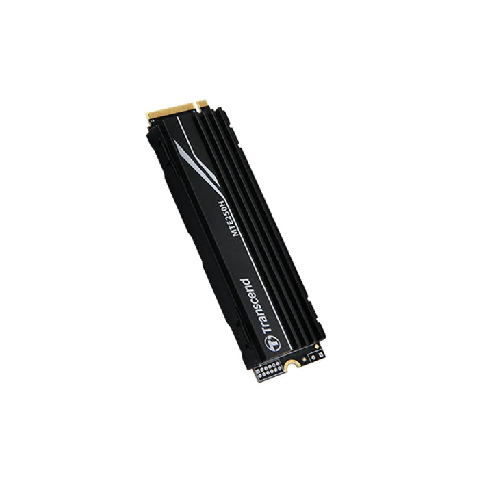 Transcend 4Tb Mte250H PciE Gen 4 X4 M.2 NvMe 2280 Ssd NvMe 3D Tlc 7100 Mb/S Read 6500 Mb/S Write With Heat Sink