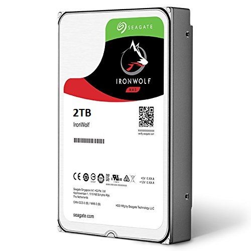 Seagate 2TB 3.5 IronWolf NAS HDD (64MB Cache)