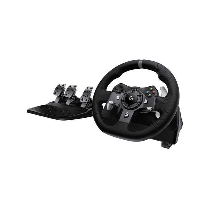 Logitech G920 Driving Force Racing Wheel With Floor Pedals, Xbox And Pc