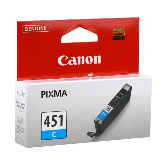 Canon CLI-451 Cyan Single cartridge, Cyan, Std