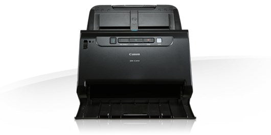Canon DR-C240 Desktop Multi-Document Scanner - A4 Sheet Feed; Duplex; 60-sheet ADF; 45ppm B&W & 30ppm Colour. USB.App 4000 daily