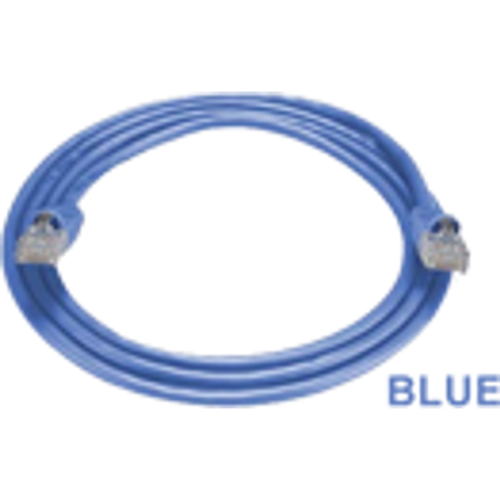 Rct Cat5E Patch Cord (Fly Leads) 1M Blue