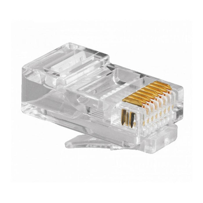Rct Cat5 Connectors Rj45 50 Pcs
