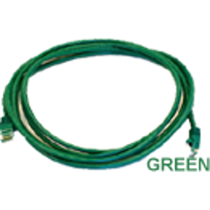 Rct Cat6 Patch Cord (Fly Leads) 0.5M Green