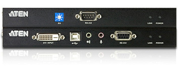 Usb Dvi Single Link Console Extender With Audio/Serial Support Up To 200 Ft. Taa Compliant / Audio Cat 5 Kvm Extender/W/(Us/