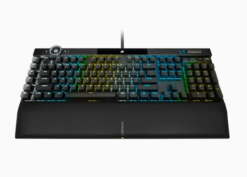 Corsair K100 Rgb Mechanical Wired Cherry Mx Speed Switch Keyboard With Rgb Backlighting – Black