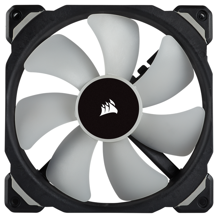 Corsair ML140 Pro, 140mm Magnetic Levitation Chassis Cooling Fan, RGB LED, Single