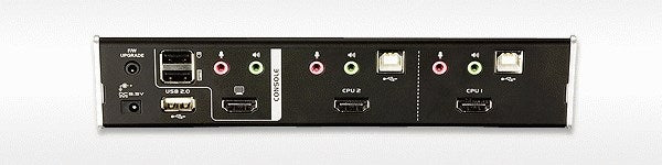 2 Port Usb Hdmi Kvmp Switch/W/(Us/Eu/Out) Adp. Aten