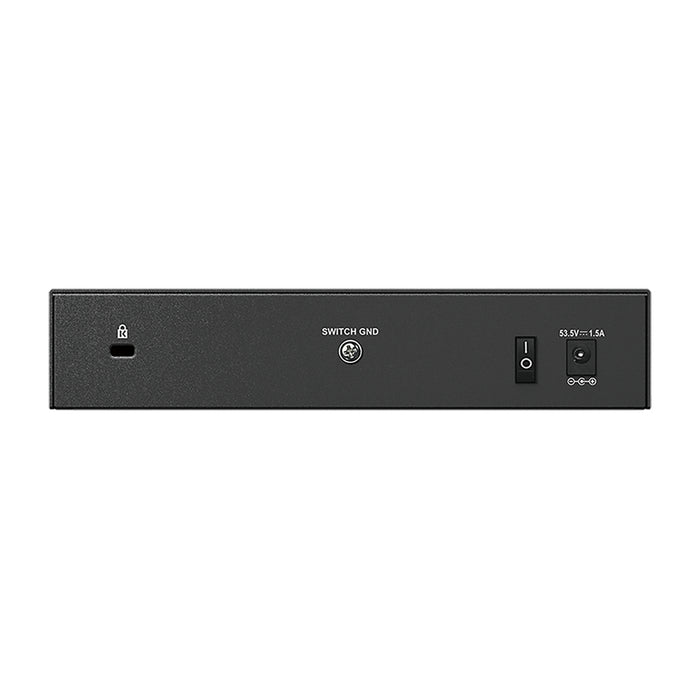D-Link 8-Port Gigabit Unmanaged Desktop Switch; 4X10/100/1000BASE-T; 802.3at PoE