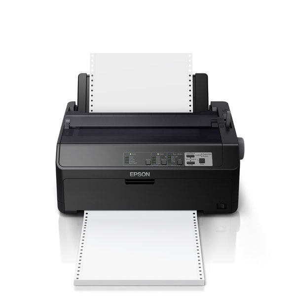 Epson Fx 890; Dot Matrix Printer; Impact Dot Matrix; 80 Columns; 18 Needles (2 X 9); Type B Interface; Bidirectional Parallel