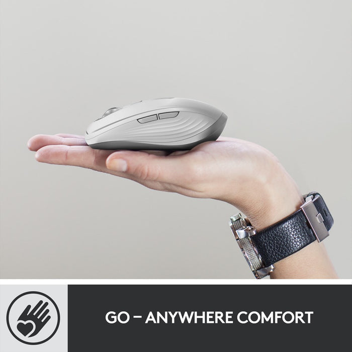 Logitech Mx Anywhere 3 Wireless Mouse; Pale Grey