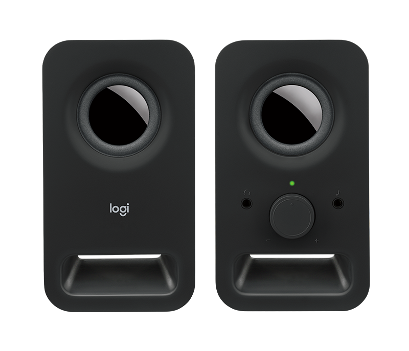Logitech Desktop Speakers Z150 Multimedia Mini Speakers Midnight Black 1 Speaker 10 Watts Audio Device With 3.5mm Output Includi