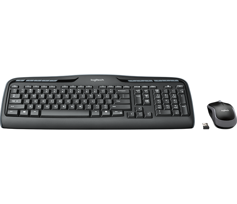 Logitech Wireless Keyboard And Mouse Combo MK330 Nano USB