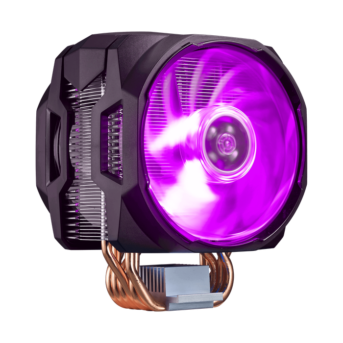 Cooler Master MasterAir MA610P Tower Based Air Blower CPU Cooler; 120mm Masterfan Pro Air Balance RBG LED Fan; Includes RGB Controller