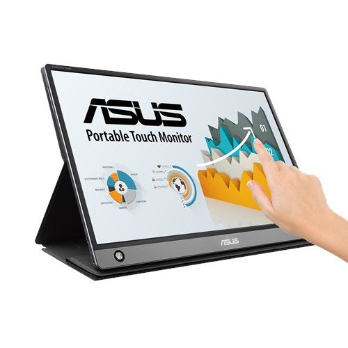 Asus Zen Screen Touch Usb Portable Monitor — 15.6 Inch; Ips; Full Hd; 10 Point Touch; Hybrid Signal Solution; Usb Type C
