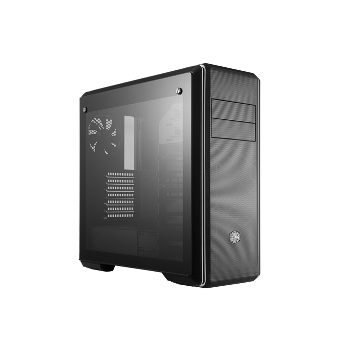 Cooler Master Masterbox Cm694 Atx; Curved Black Mesh; Tempered Glass; Included Graphics Card Stabilizer.