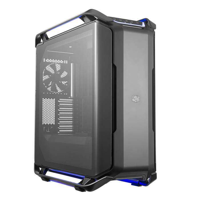 Cooler Master COSMOS C700P XL-ATX; Black Edition; Curved  Tempered Side Window; ARGB Lighting; Handles; 4 x 140mm  PWM Fans