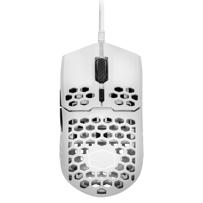 Cooler Master MM710 Gloss White; Ultra Light 53g Gaming Mouse; Ultra Weave Paracord Cable; Pixart Pmw3389 Sensor; Ptfe Skates