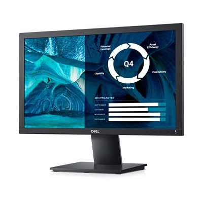 Dell 20 Monitor – E2020H (19.5") (1600x900), Black, VGA, DP