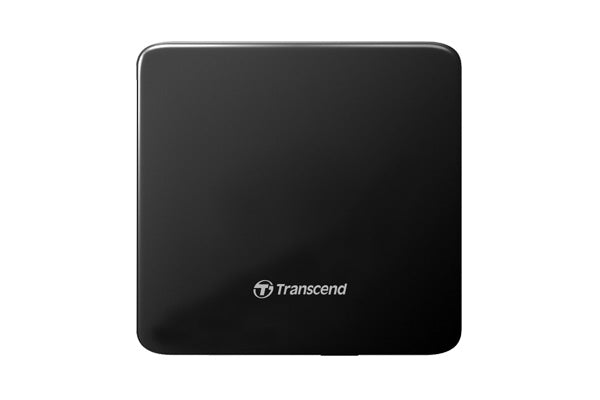 Transcend 8X Ultra-Slim USB DVD-RW - Black