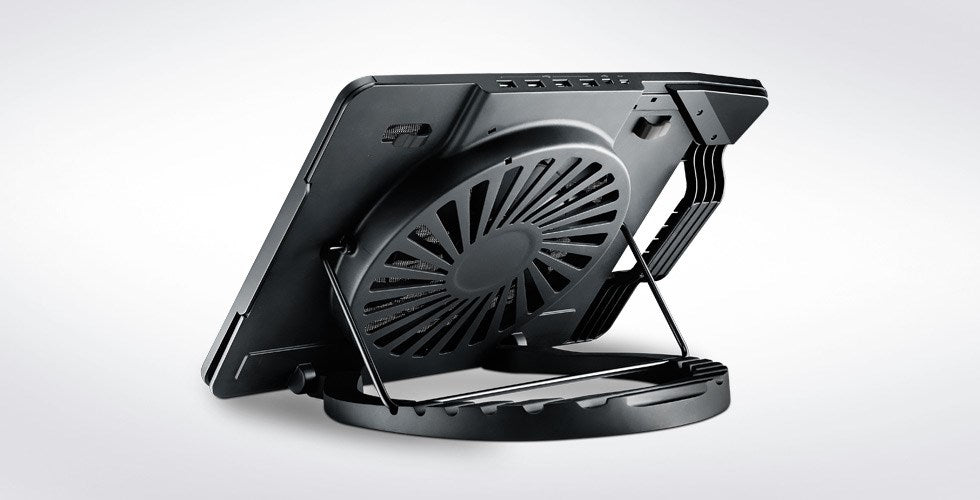 CM NOTEPAL ERGOSTAND III UNIVERSAL NOTEBOOK COOLING STAND; 1x 230MM FAN; UP TO 17'' .