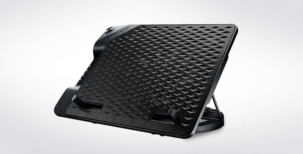 CM NOTEPAL ERGOSTAND III UNIVERSAL NOTEBOOK COOLING STAND; 1x 230MM FAN; UP TO 17'' .