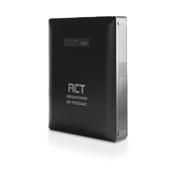 Rct Megapower S 54000mAh Ac Power Bank; 2x 230V Ac Outlet; 2.4A Usb Type-A And 1x 3A Usb Type-C With Pd Support
