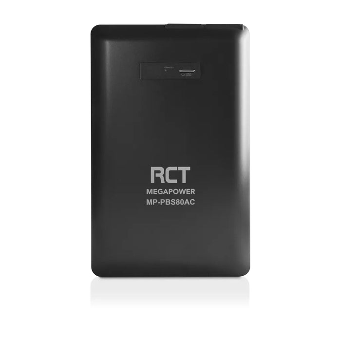 Rct Megapower S 80000mAh, Ac Power Bank; 2x 230V Ac Outlet; 2.4A Usb Type-A And 1x 3A Usb Type-C With Pd Support