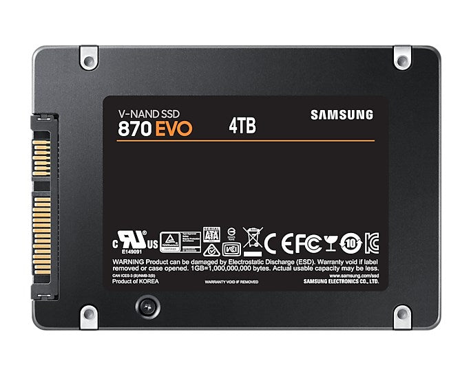 Samsung 870 Evo 4Tb 2.5'' Sata Ssd