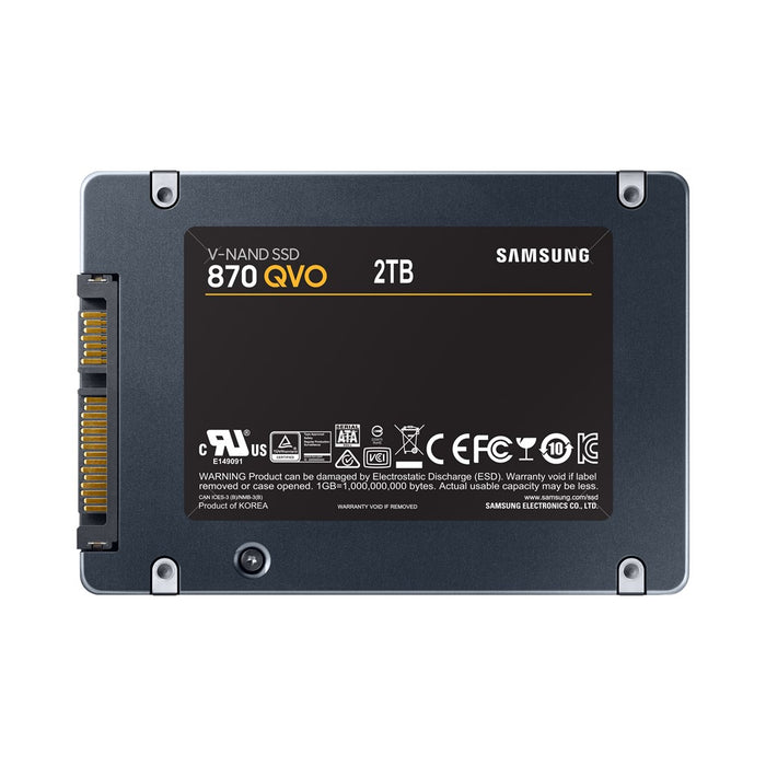 Samsung Mz77Q2T0Bw 2Tb 870 Qvo 2.5'' Ssd