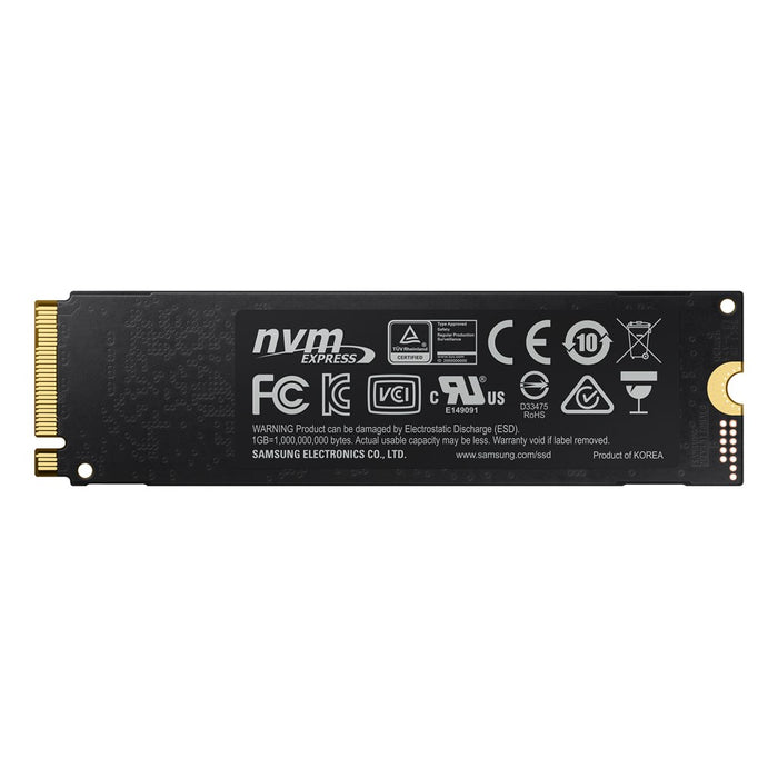 Samsung 970 Evo Plus 1Tb NvMe Ssd Read Speed Up To 3500Mb/S; Write Speed To Up 3300Mb/S 600 Tbw; 1.5M Hrs Mtbf