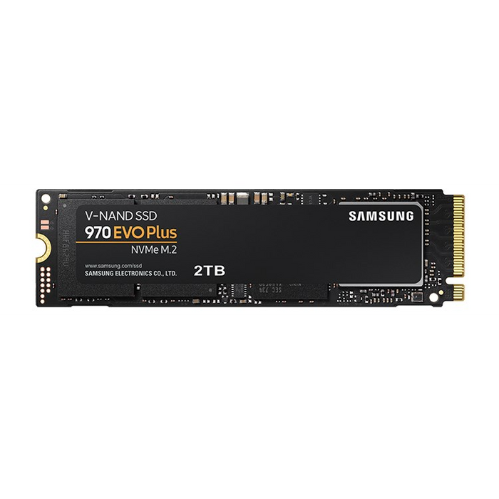 Samsung 970 Evo Plus 2Tb NvMe Ssd Read Speed Up To 3500Mb/S; Write Speed To Up 3300Mb/S 1200 Tbw; 1.5 M Hrs Mtbf