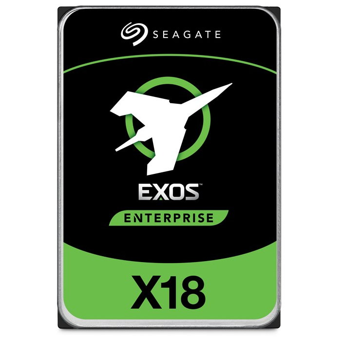 Seagate Exos X18 16Tb Hdd; 3.5''; 6Gb/S Sas 512e/4Kn; Rpm 7200
