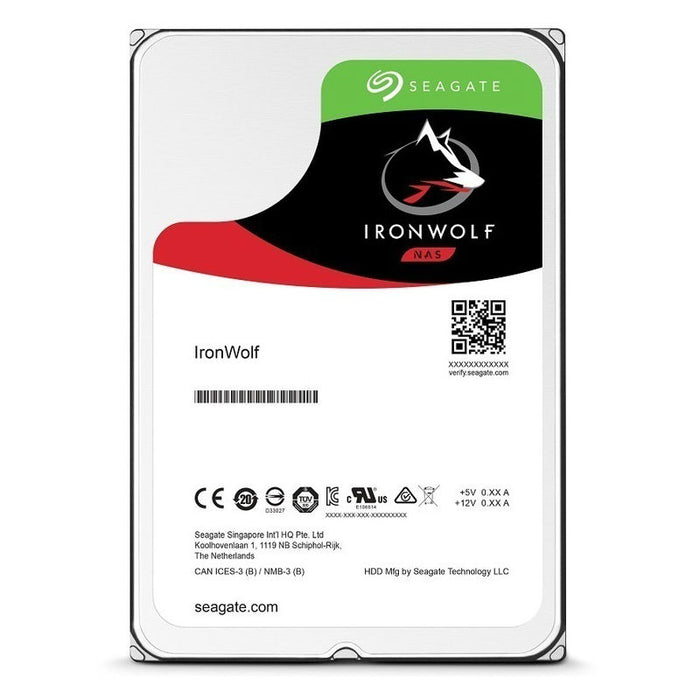 Seagate Ironwolf 8TB 3.5'' HDD NAS Drives, SATA 6GB/s Interface