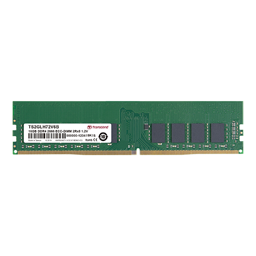 Transcend 8Gb Ddr4 2666 Ecc U-Dimm 1Rx8