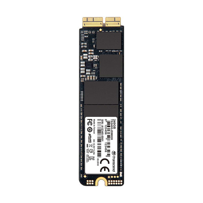 Transcend 240GB Jetdrive 820 PCI-E SSD for MAC - TLC