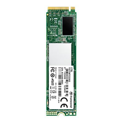Transcend 256GB MTE2200S PCI-E M.2 2280 SSD NVMe 1.3- 3D TLC