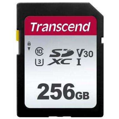 Transcend 300S 256GB UHS-1 Class 10 U1 U3 V30 SDXC Card - TLC