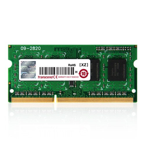 Transcend 4Gb Low/Dual Voltage Ddr3 1600 Dual Rank SoDimm 2 Rx8 Cl11