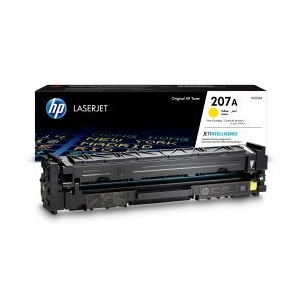 Hp 207A Yellow Laser Jet Toner Cartridge; 1250 Pages