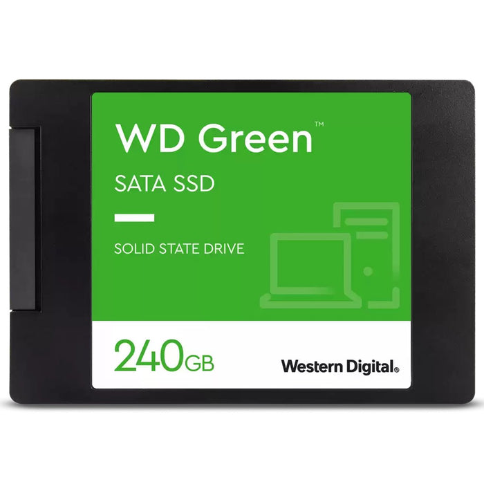 WD Green 240Gb, 2.5 Inch, 7mm, Sata 6Gbs, 3D Nand, Internal, Solid State Drive