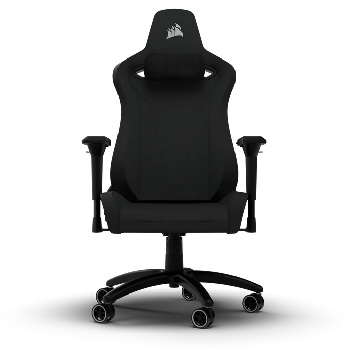 Corsair Tc200 Fabric Gaming Chair; Standard Fit; Black/Black
