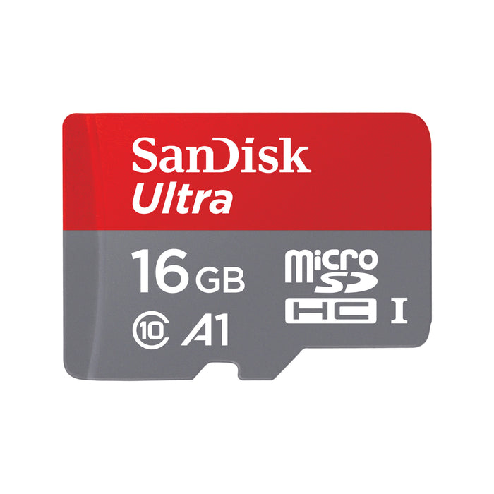 Sandisk Ultra Microsdhc. 16Gb, C10, A1, Uhs 1.98 Mbs, R. 4X6